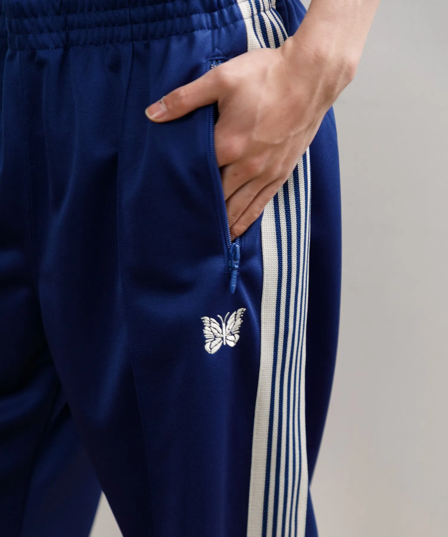 【MEN】NEEDLES TRACK PANT - POLY SMOOTH