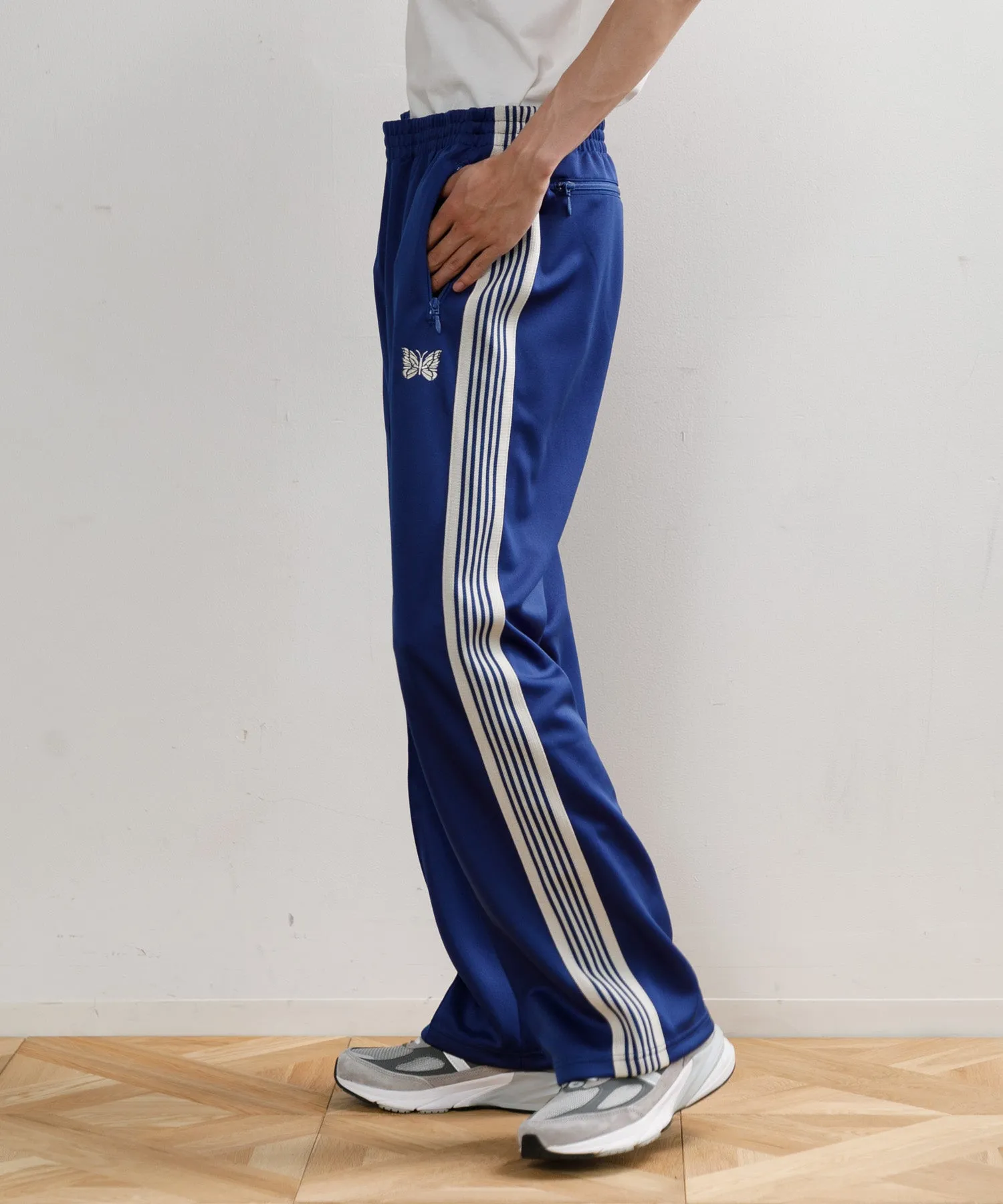 【MEN】NEEDLES TRACK PANT - POLY SMOOTH