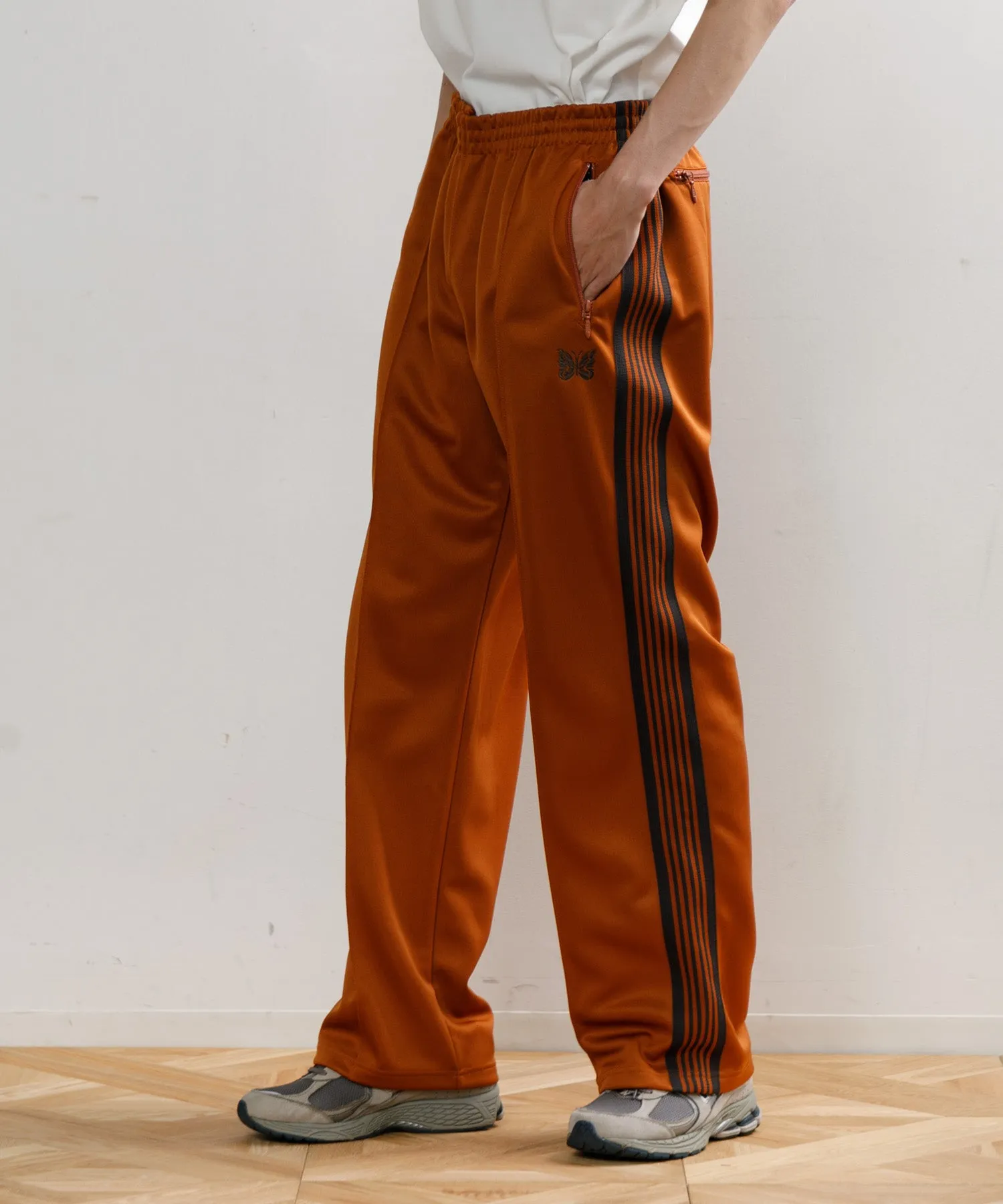 【MEN】NEEDLES TRACK PANT - POLY SMOOTH