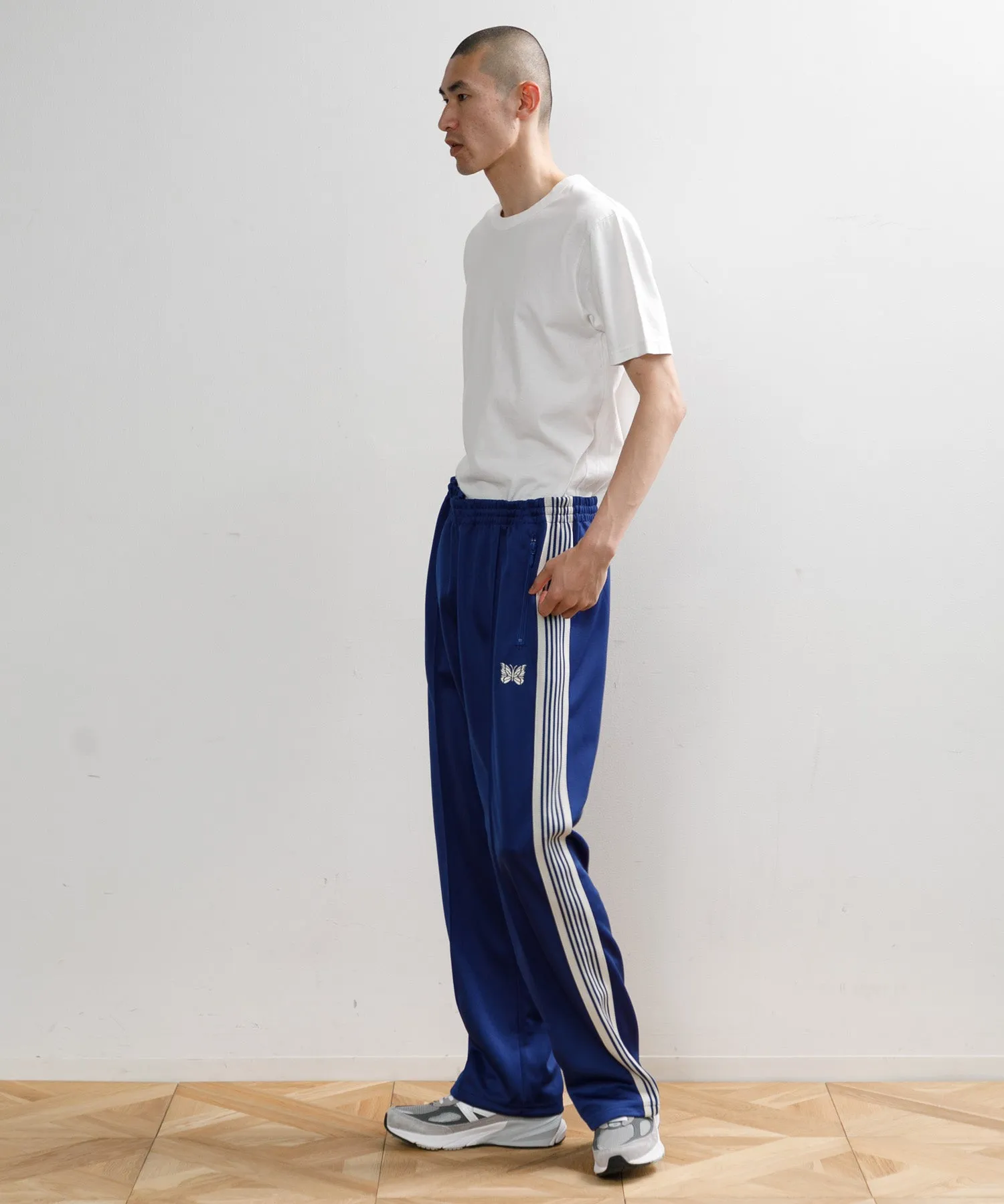 【MEN】NEEDLES TRACK PANT - POLY SMOOTH