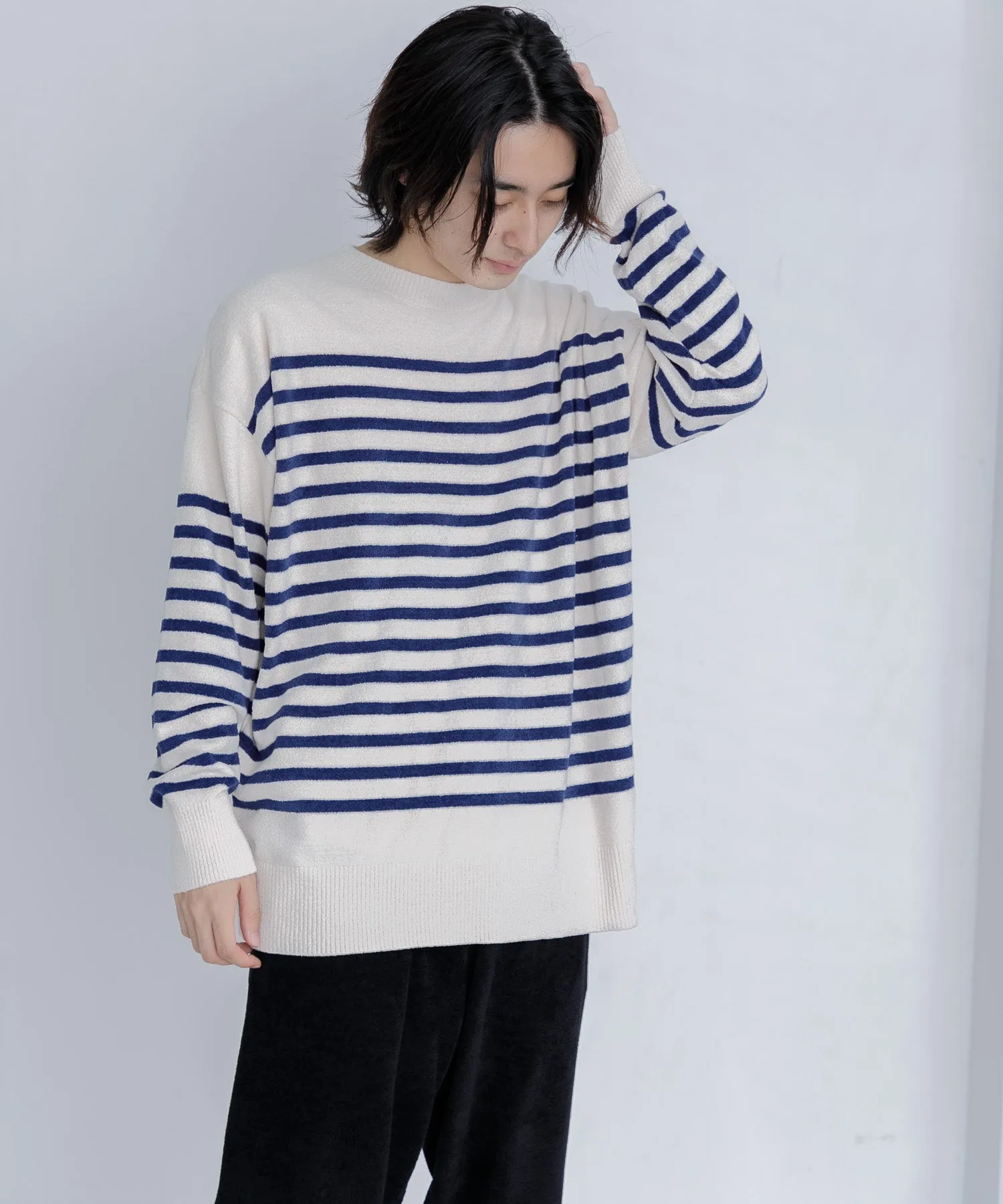 【MEN】nestwell NANDINA BD - CREW NECK BD LONG SLEEVE TOPS -