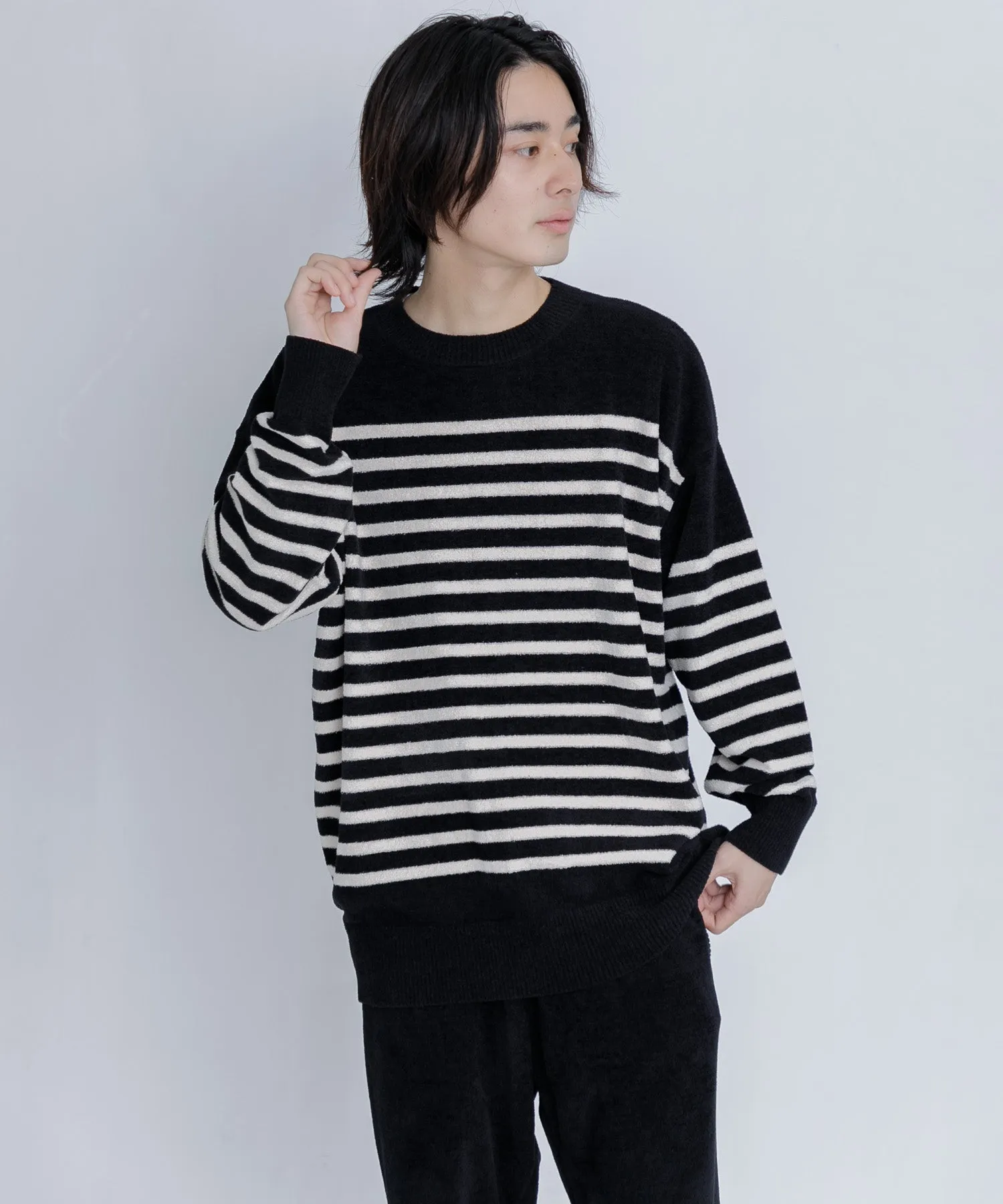 【MEN】nestwell NANDINA BD - CREW NECK BD LONG SLEEVE TOPS -