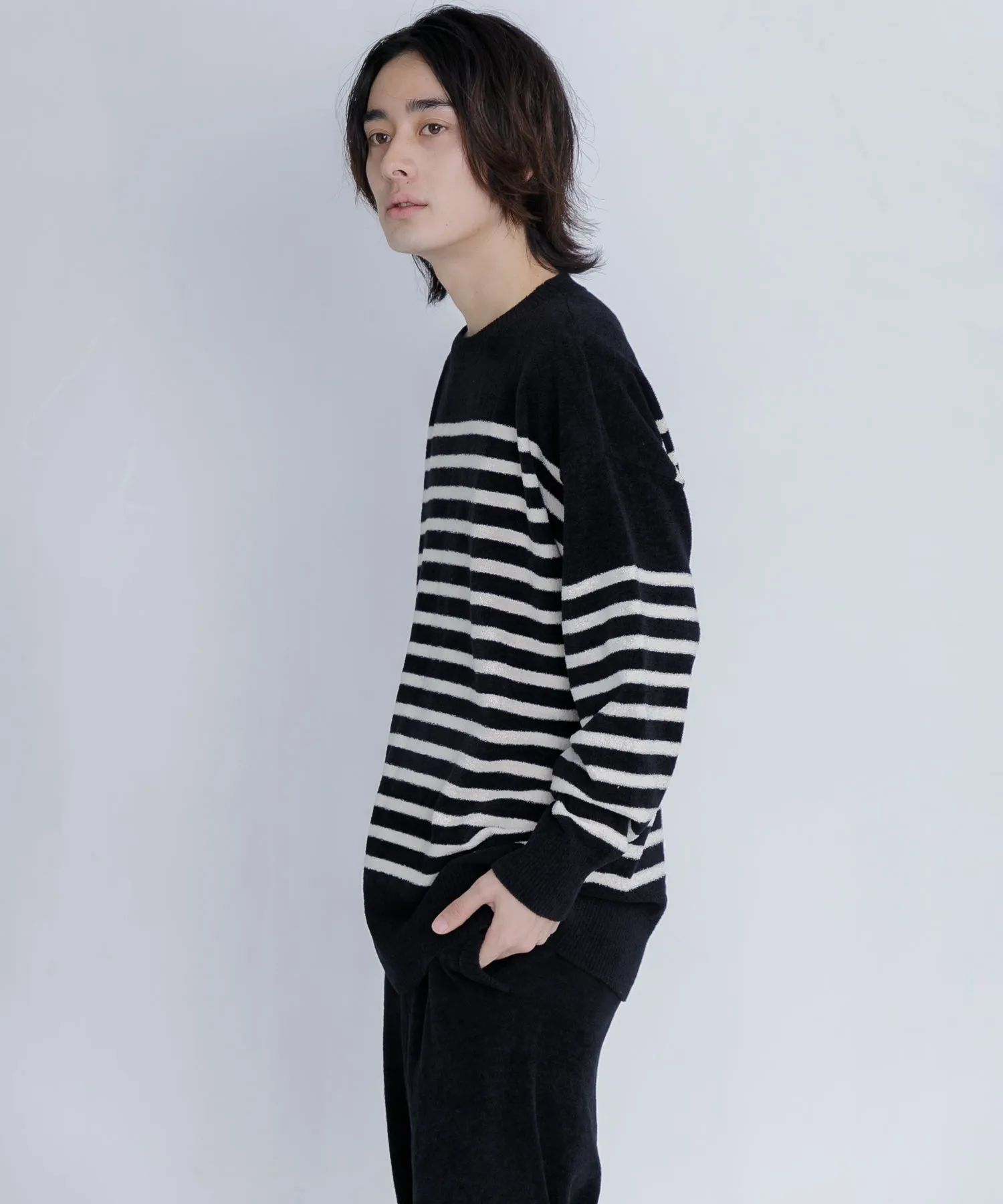 【MEN】nestwell NANDINA BD - CREW NECK BD LONG SLEEVE TOPS -