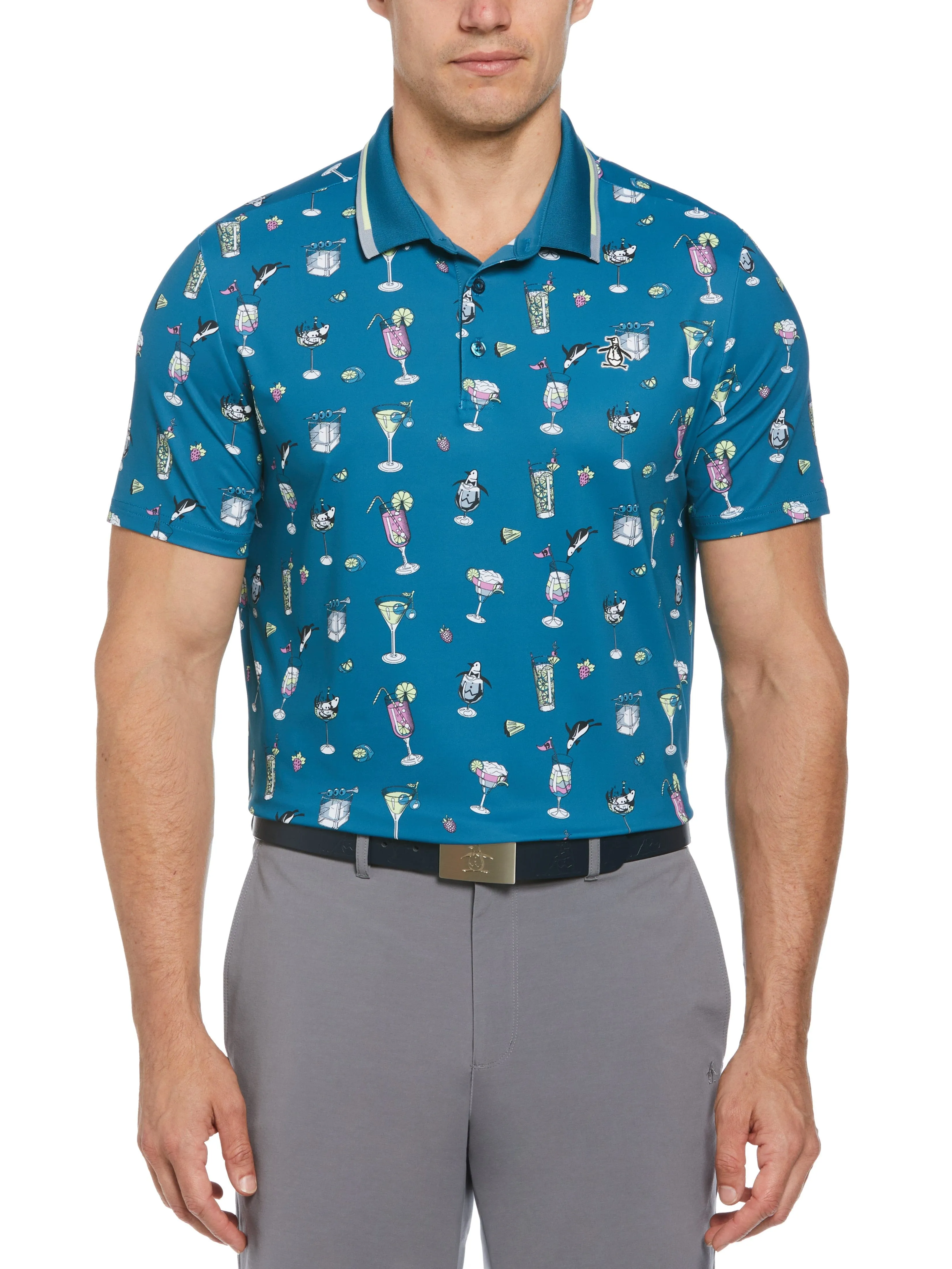 Men's 19th Hole Print Polo