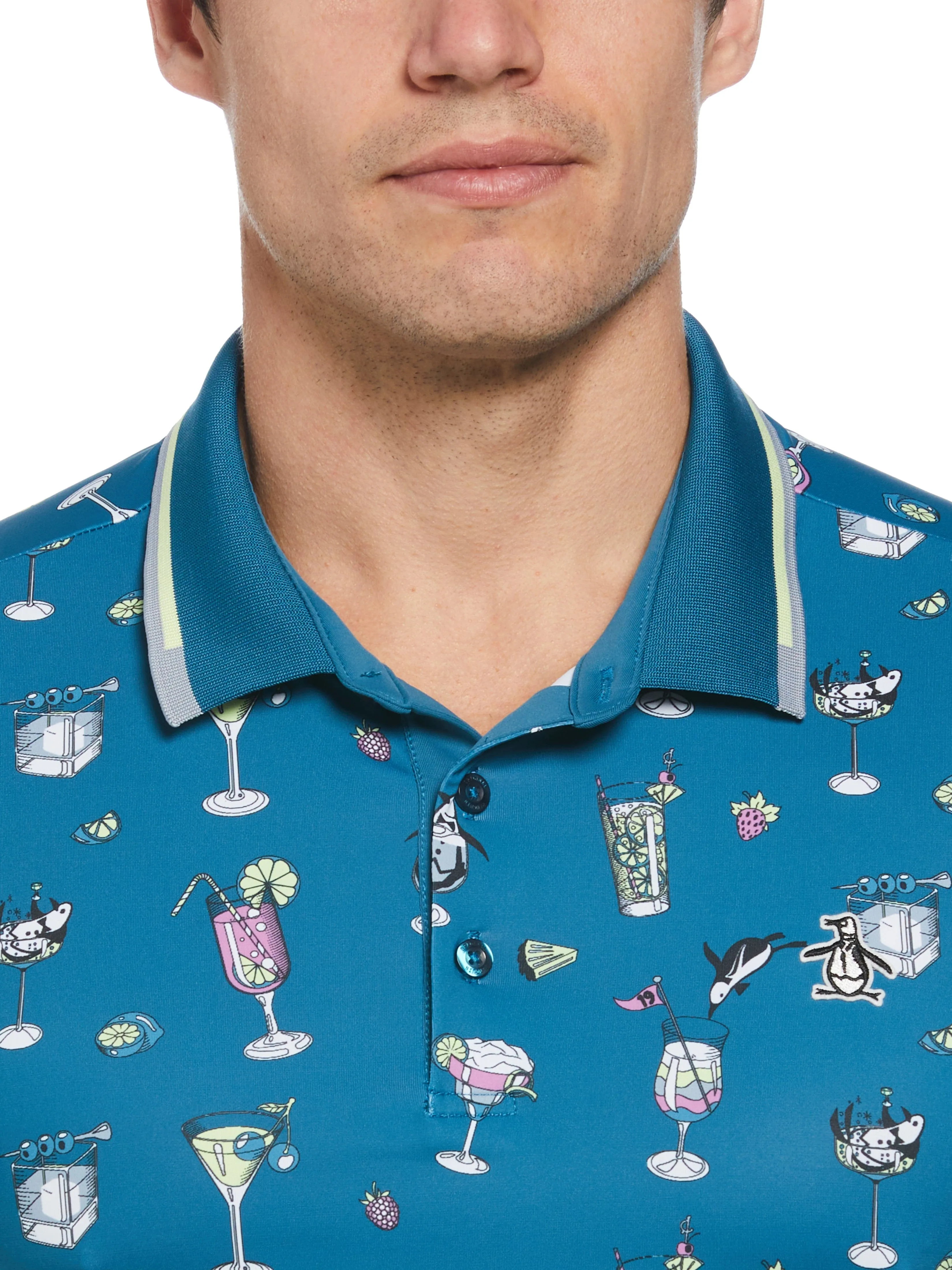 Men's 19th Hole Print Polo