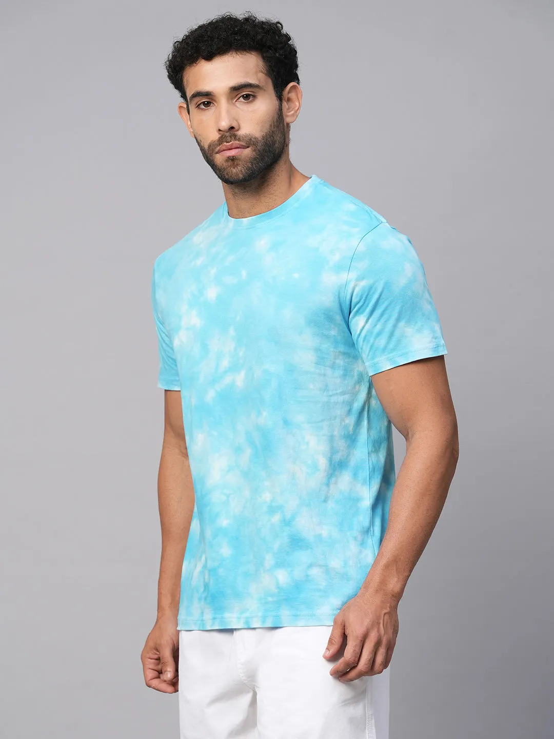 Men's Aqua Cotton Regular Fit Tshirt