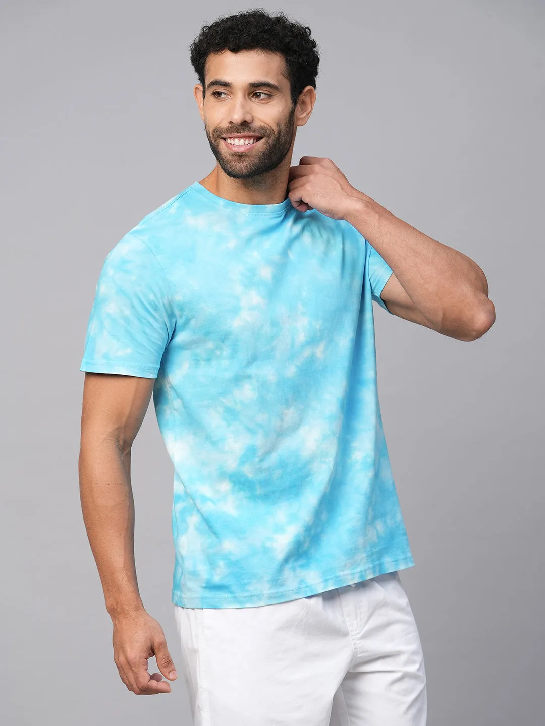 Men's Aqua Cotton Regular Fit Tshirt