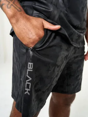 Men's Black Camo 2.0 Performance Shorts