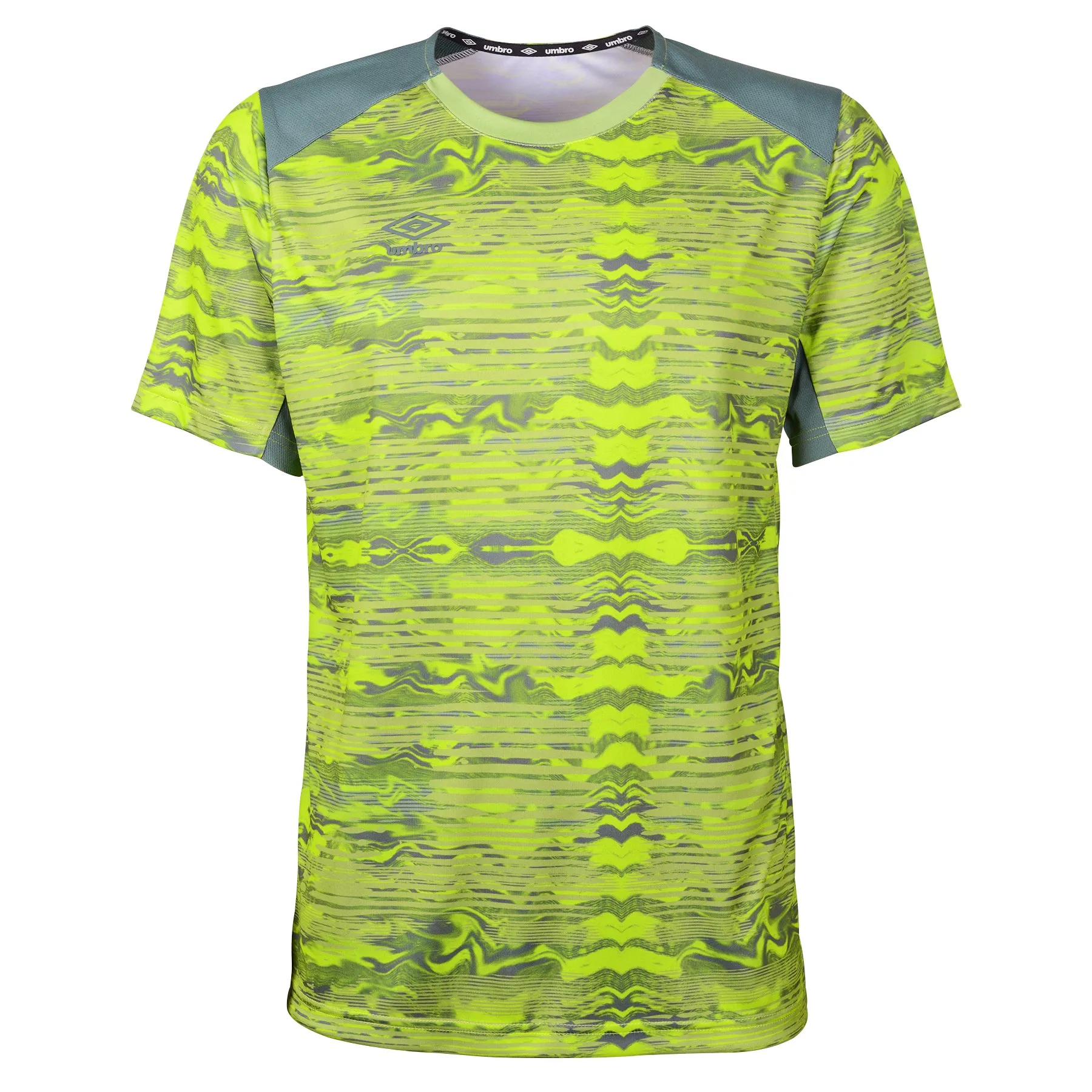 MENS BLURRED TRAINING SS TOP