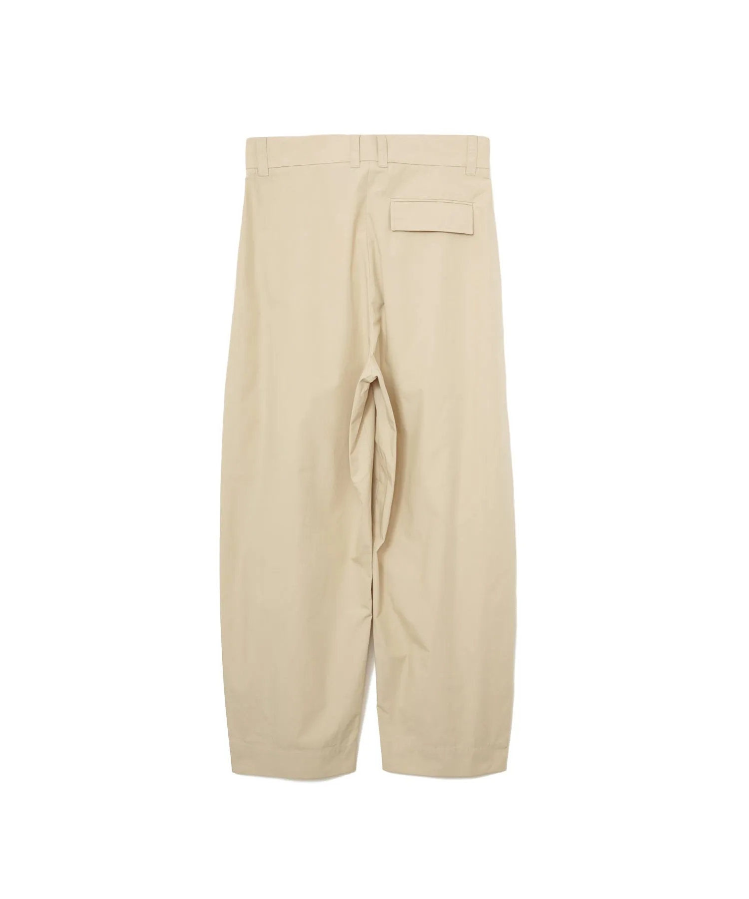 【MEN】STUDIO NICHOLSON YALE - POWDER COTTON DOUBLE PLEAT VOLUME PANT