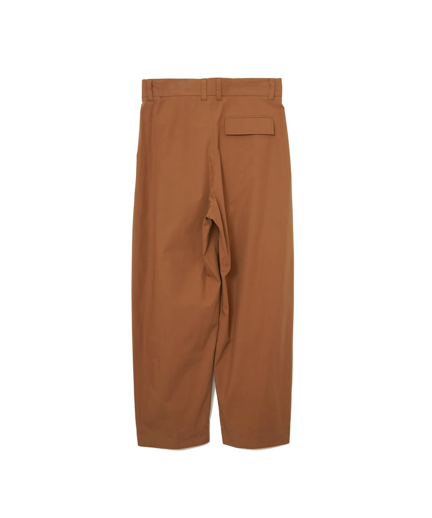 【MEN】STUDIO NICHOLSON YALE - POWDER COTTON DOUBLE PLEAT VOLUME PANT