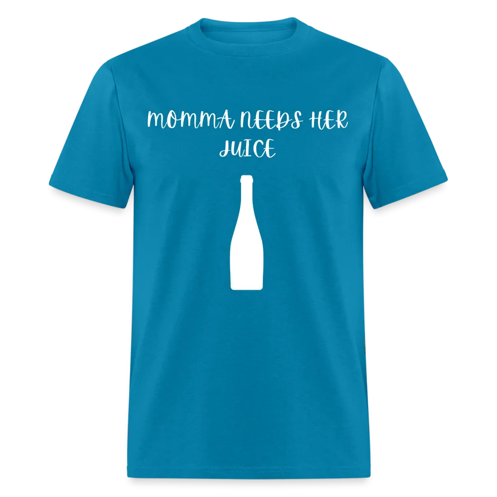 “Momma Needs Her Juice-Wine Shirt”-Unisex Classic T-Shirt