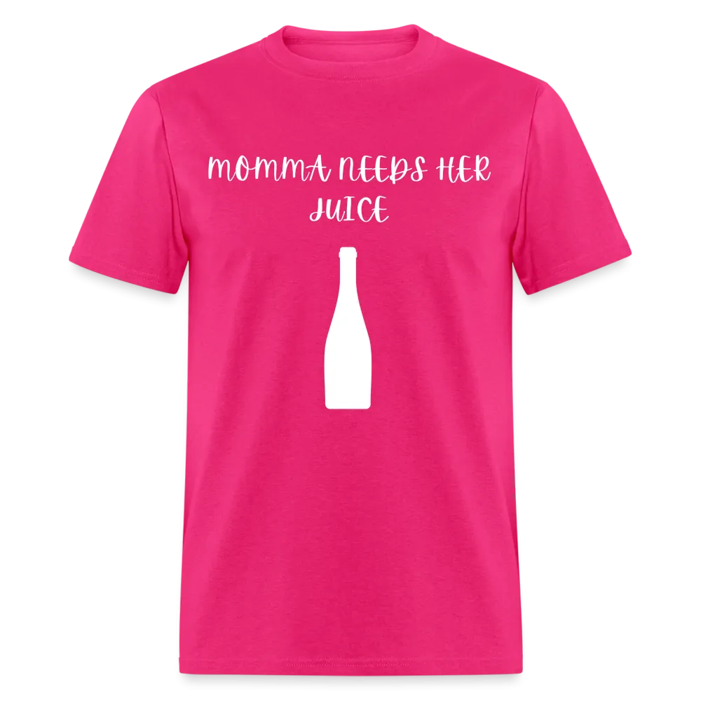 “Momma Needs Her Juice-Wine Shirt”-Unisex Classic T-Shirt