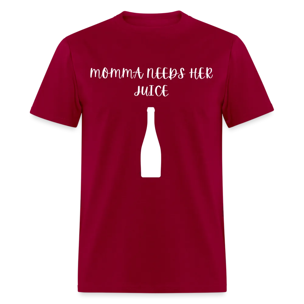 “Momma Needs Her Juice-Wine Shirt”-Unisex Classic T-Shirt