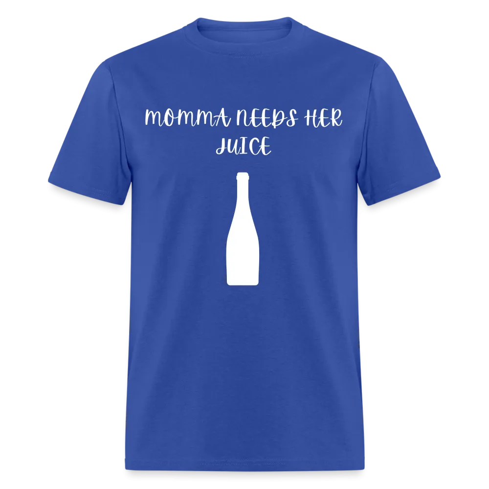 “Momma Needs Her Juice-Wine Shirt”-Unisex Classic T-Shirt