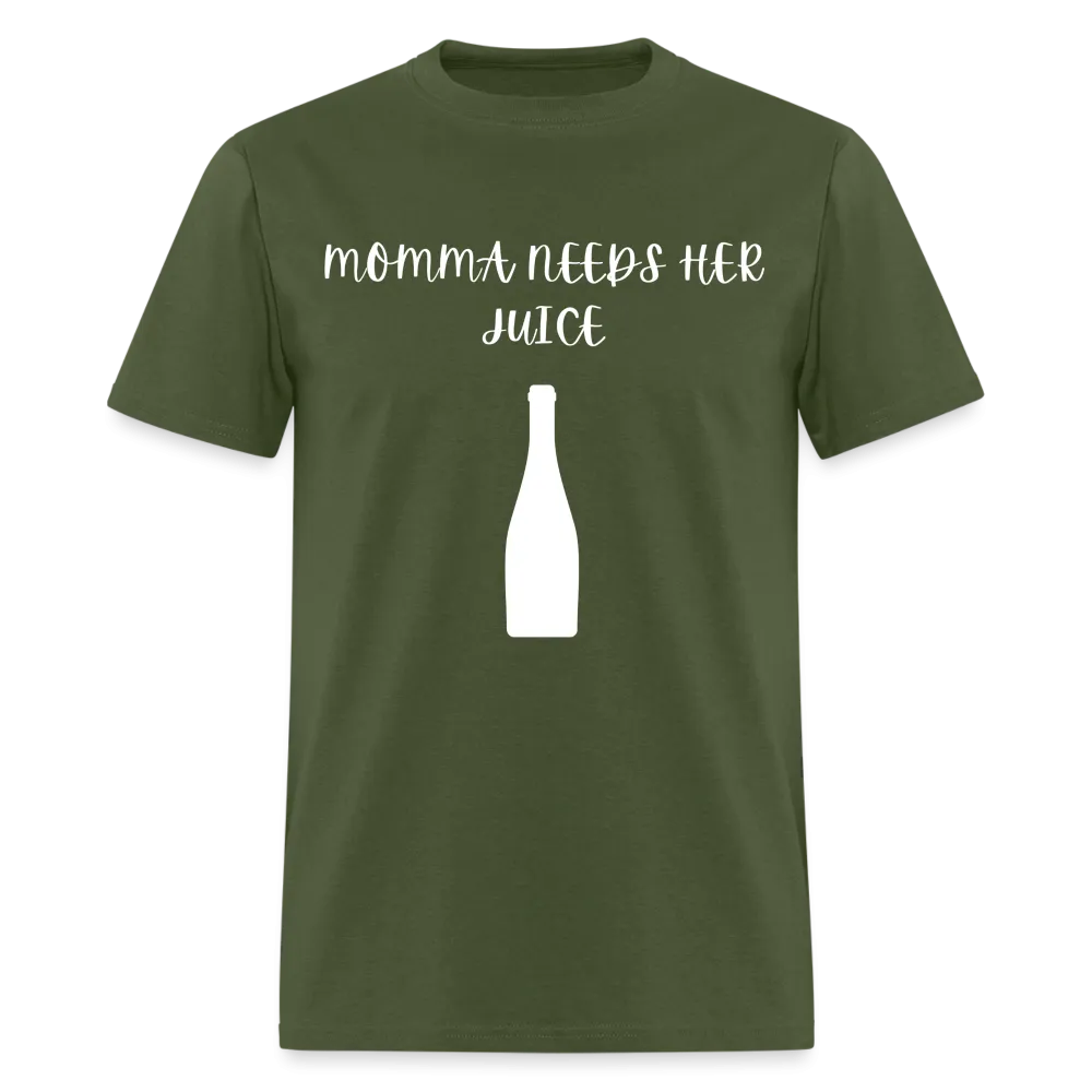 “Momma Needs Her Juice-Wine Shirt”-Unisex Classic T-Shirt