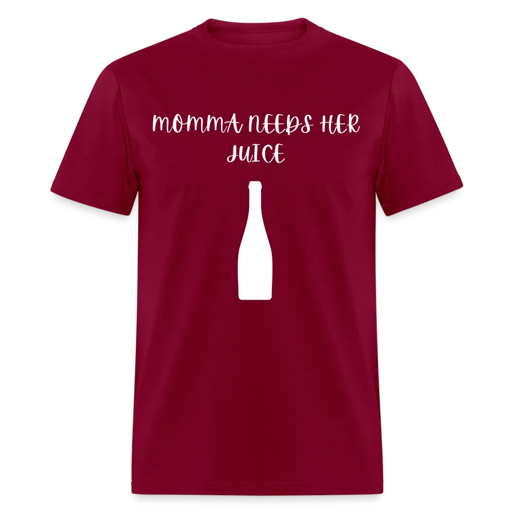 “Momma Needs Her Juice-Wine Shirt”-Unisex Classic T-Shirt