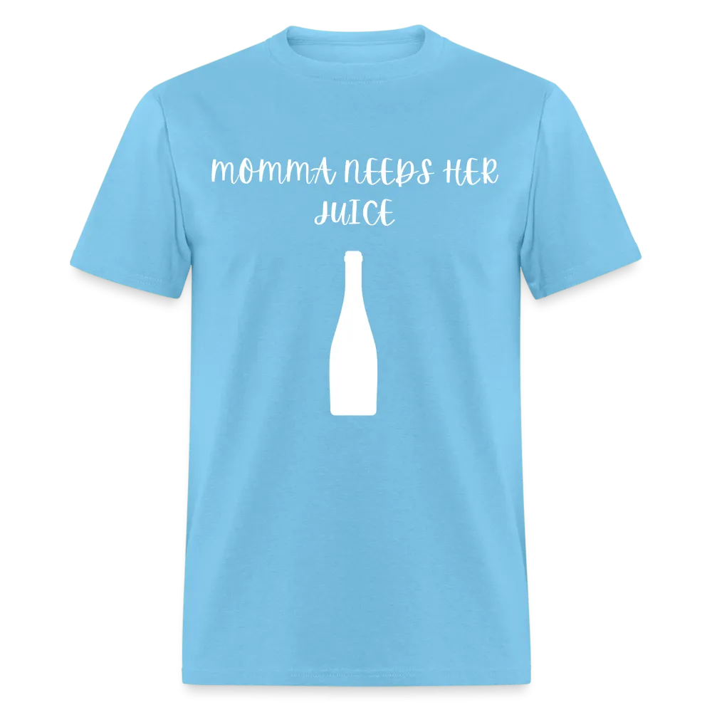 “Momma Needs Her Juice-Wine Shirt”-Unisex Classic T-Shirt