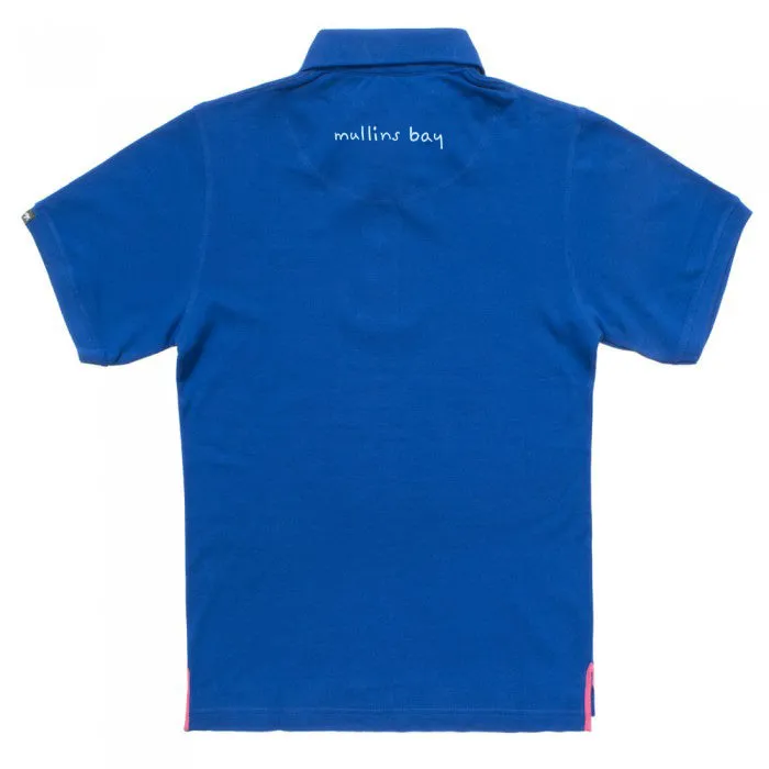 Mullins Bay Unisex Polo Shirt - Electric Blue