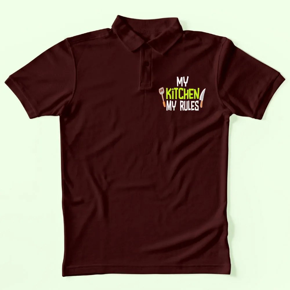 My Kitchen My Rules Polo T-Shirt