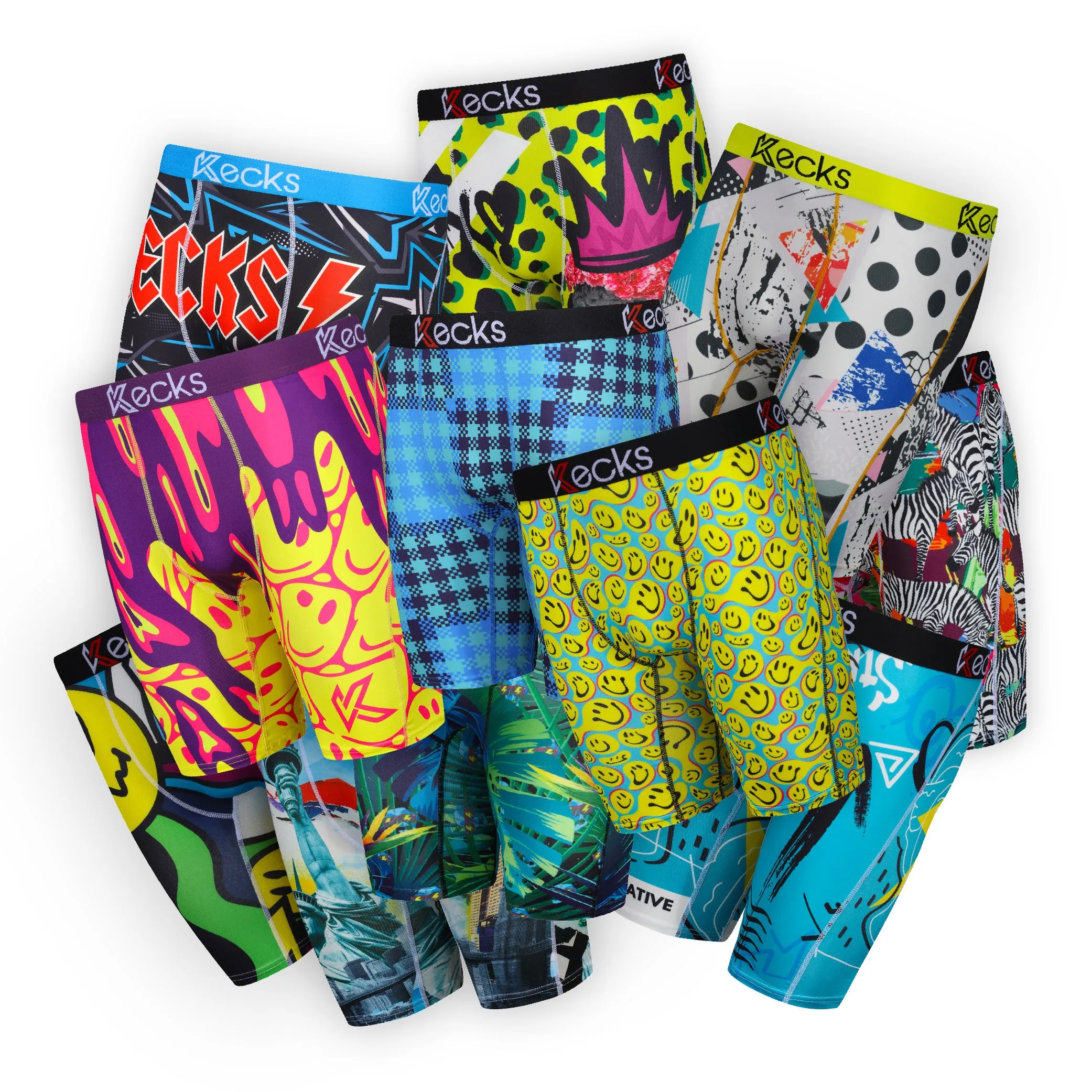 Mystery Print Mens Boxer Shorts