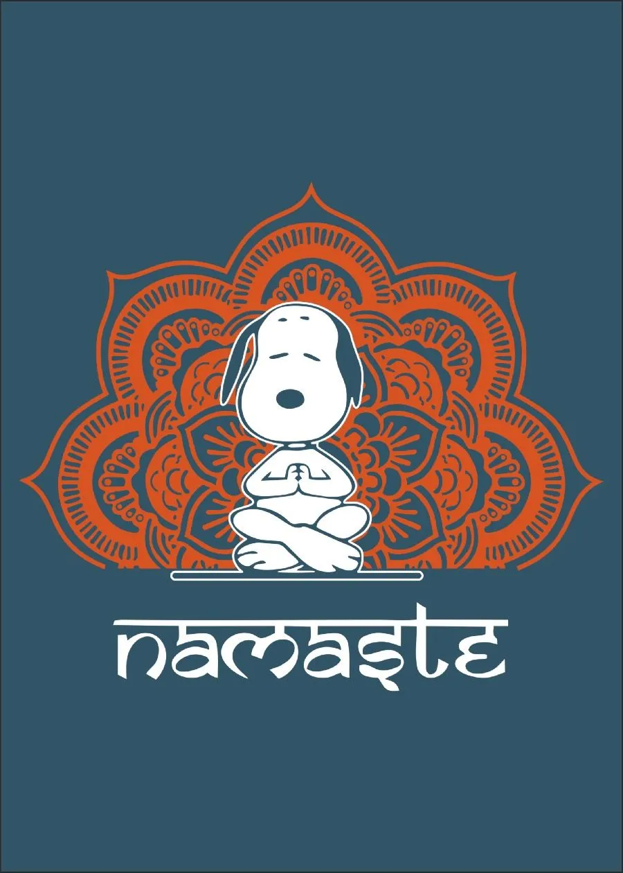 Namaste Men Half Sleeve T-Shirt