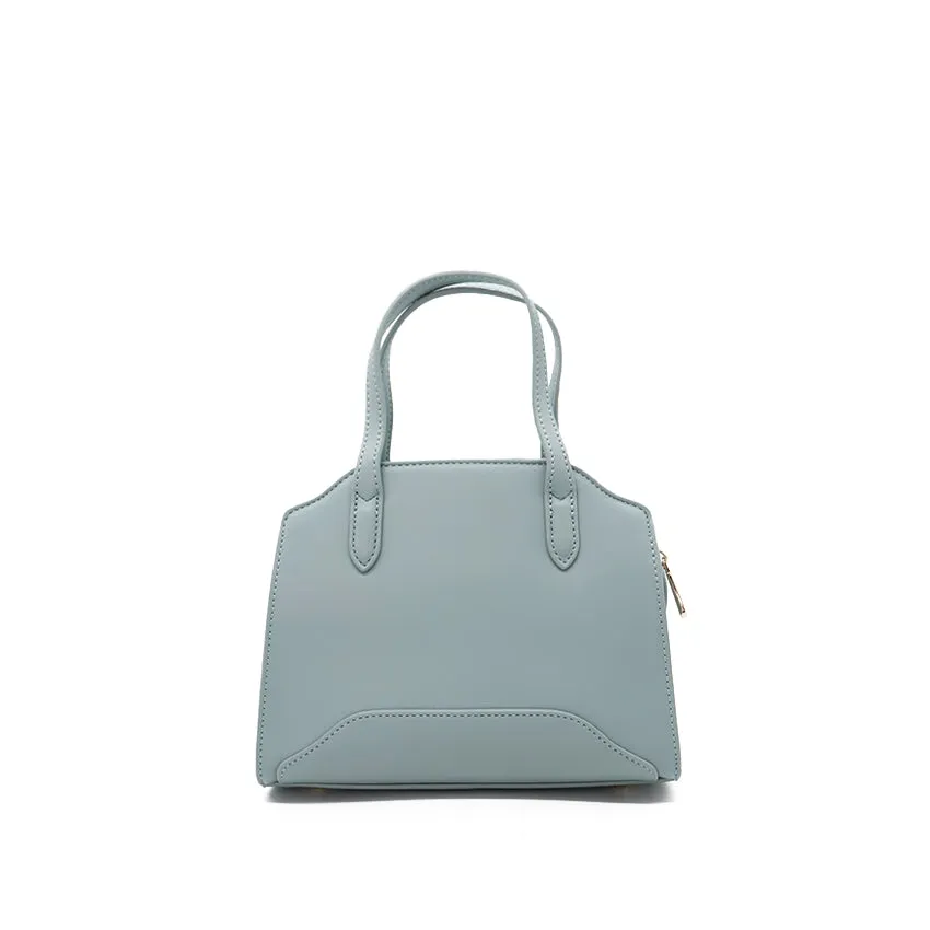 Nena Satchel (M) Women's Bag - Light Blue