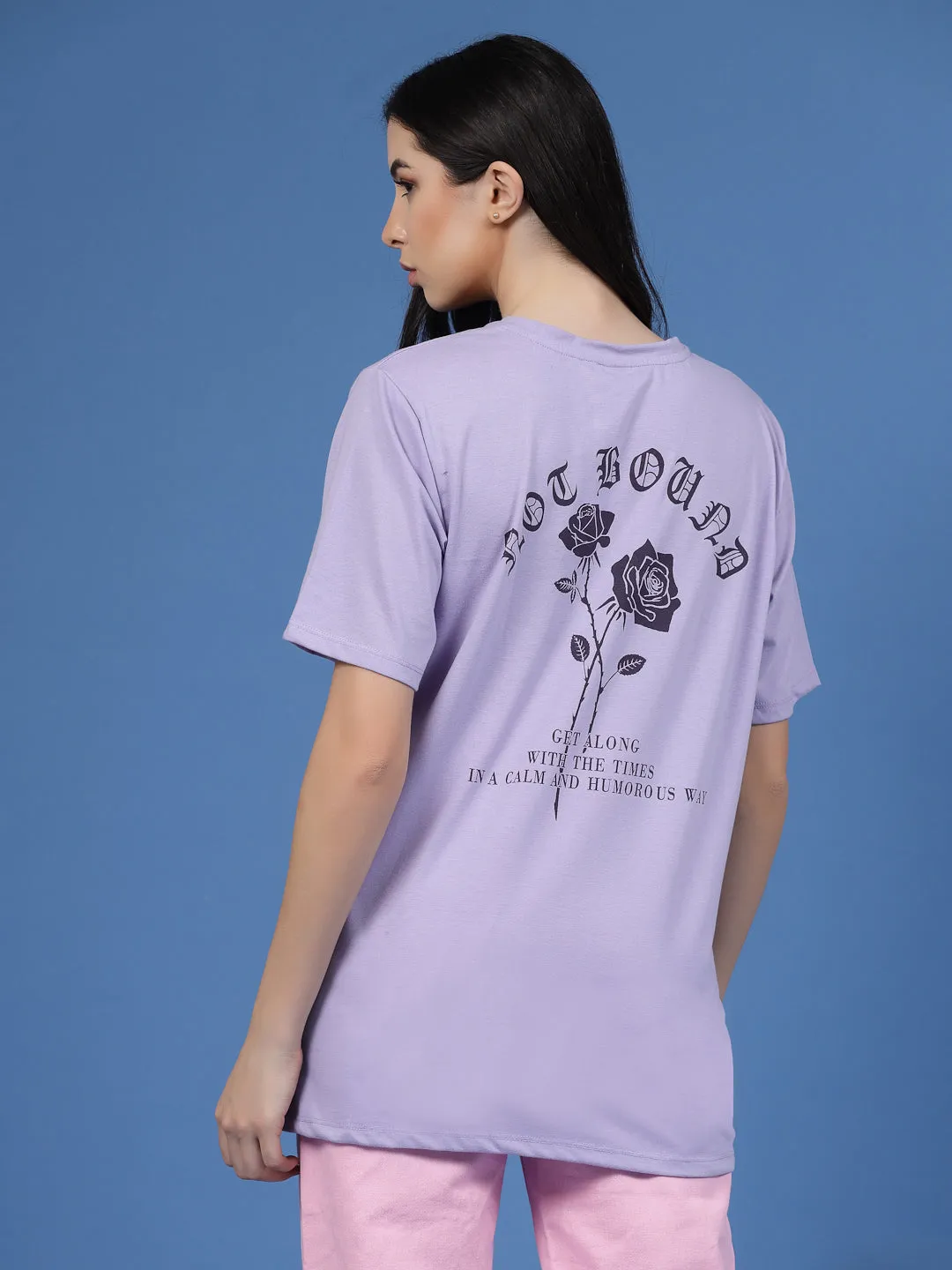 Not Bound Oversized Cotton T-shirt