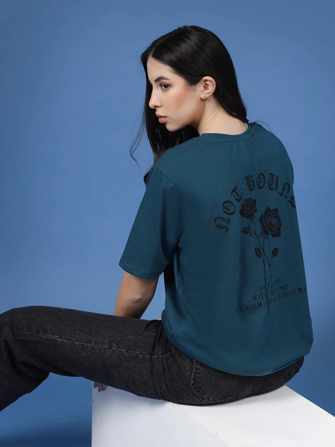 Not Bound Oversized Cotton T-shirt