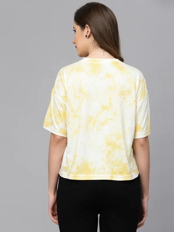 Odour Free Tie & Dye T-shirt For Women