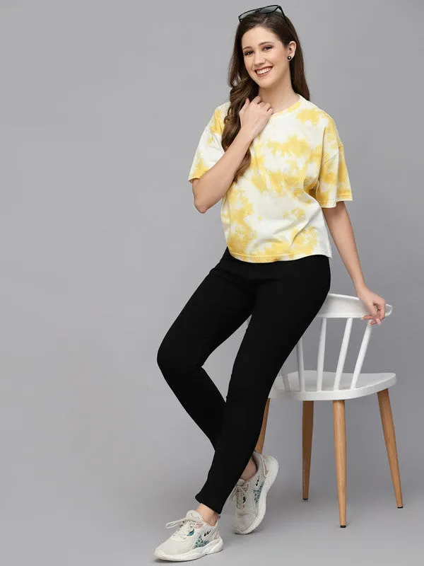 Odour Free Tie & Dye T-shirt For Women