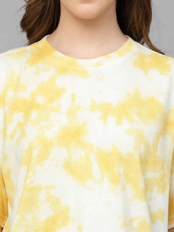 Odour Free Tie & Dye T-shirt For Women