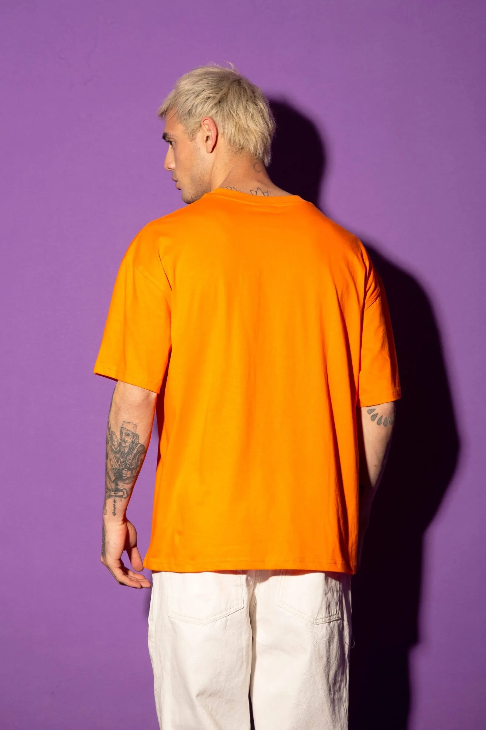 Orange Wingman Oversized T-Shirt