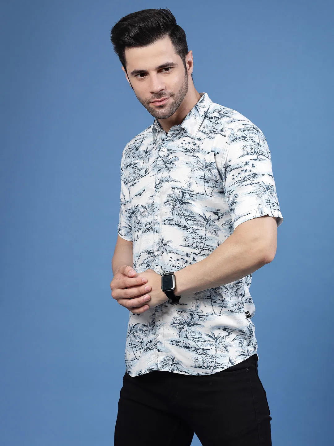 Palm Paradise Rayon Shirt