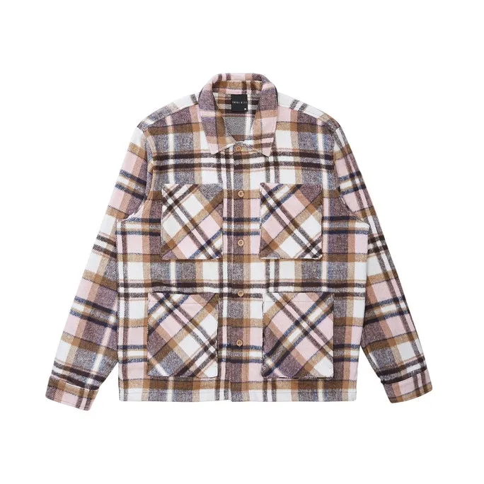 Plaid Flannel Overshirt - Himalaya