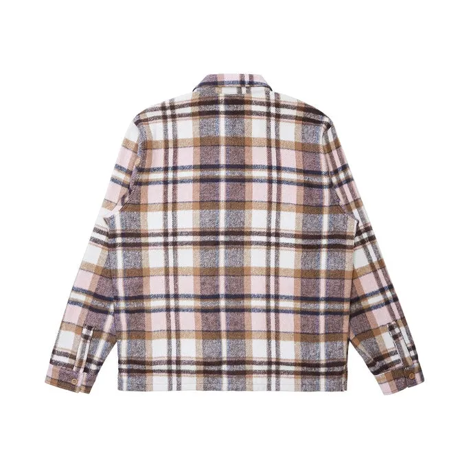 Plaid Flannel Overshirt - Himalaya