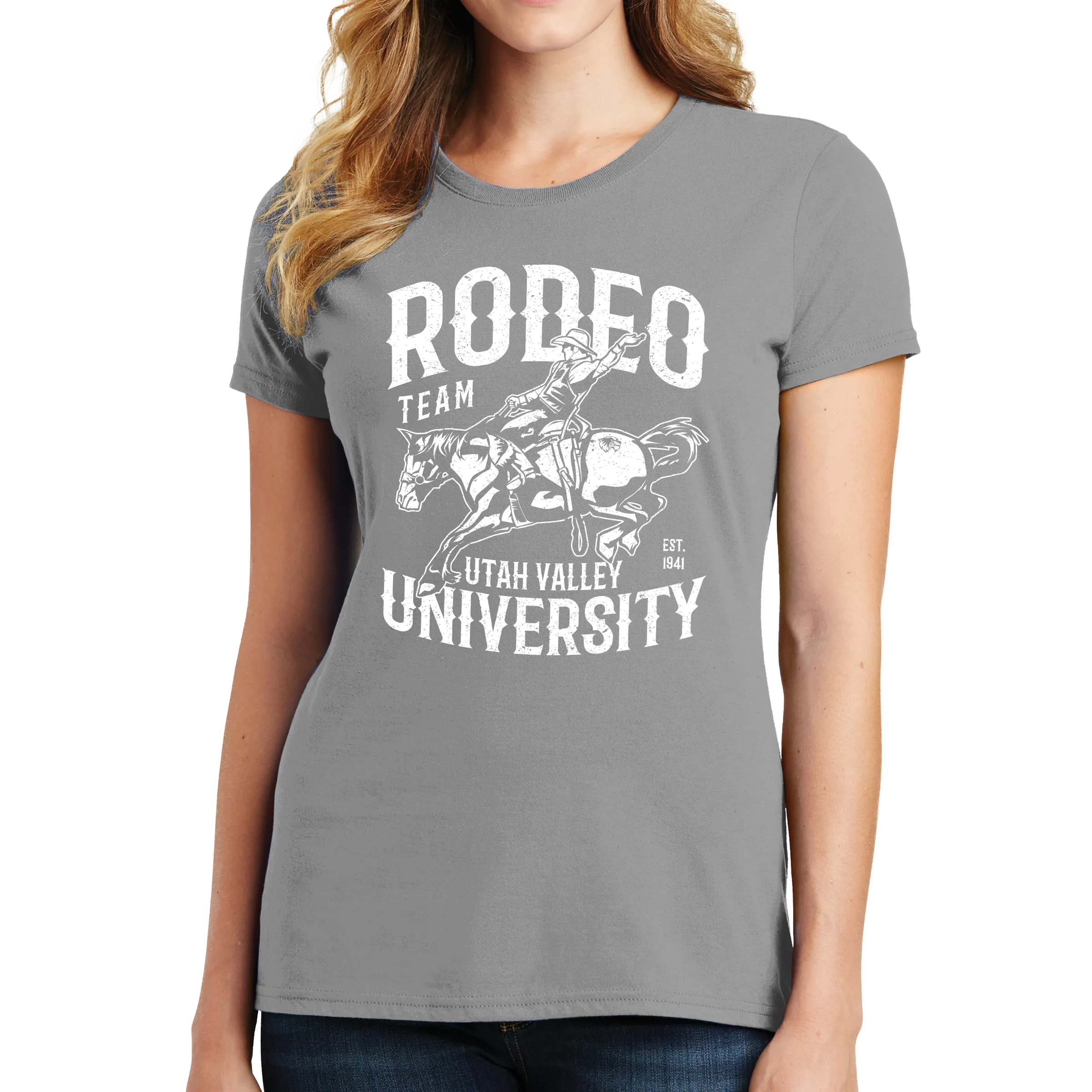 Port & Company Ladies Fan Favorite Tee- Rodeo