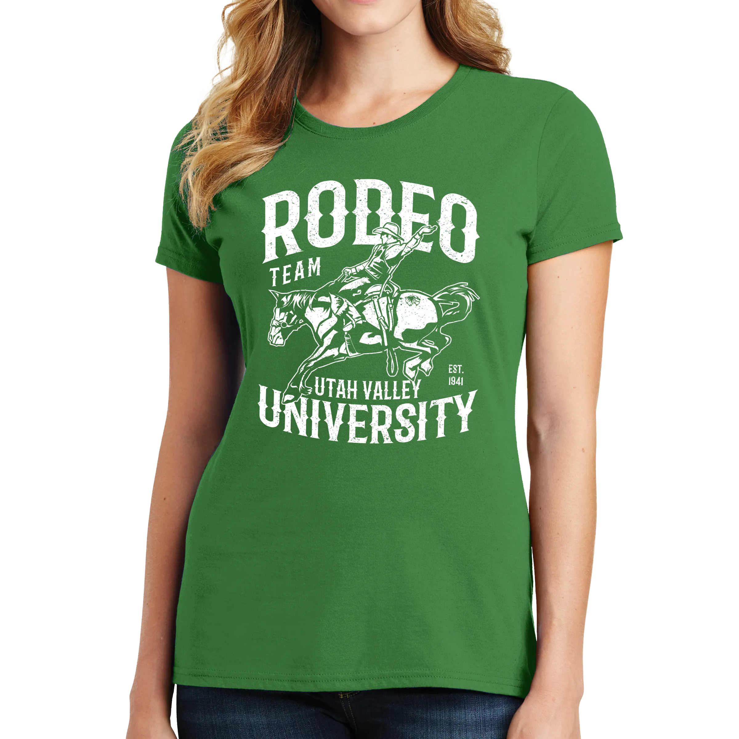 Port & Company Ladies Fan Favorite Tee- Rodeo