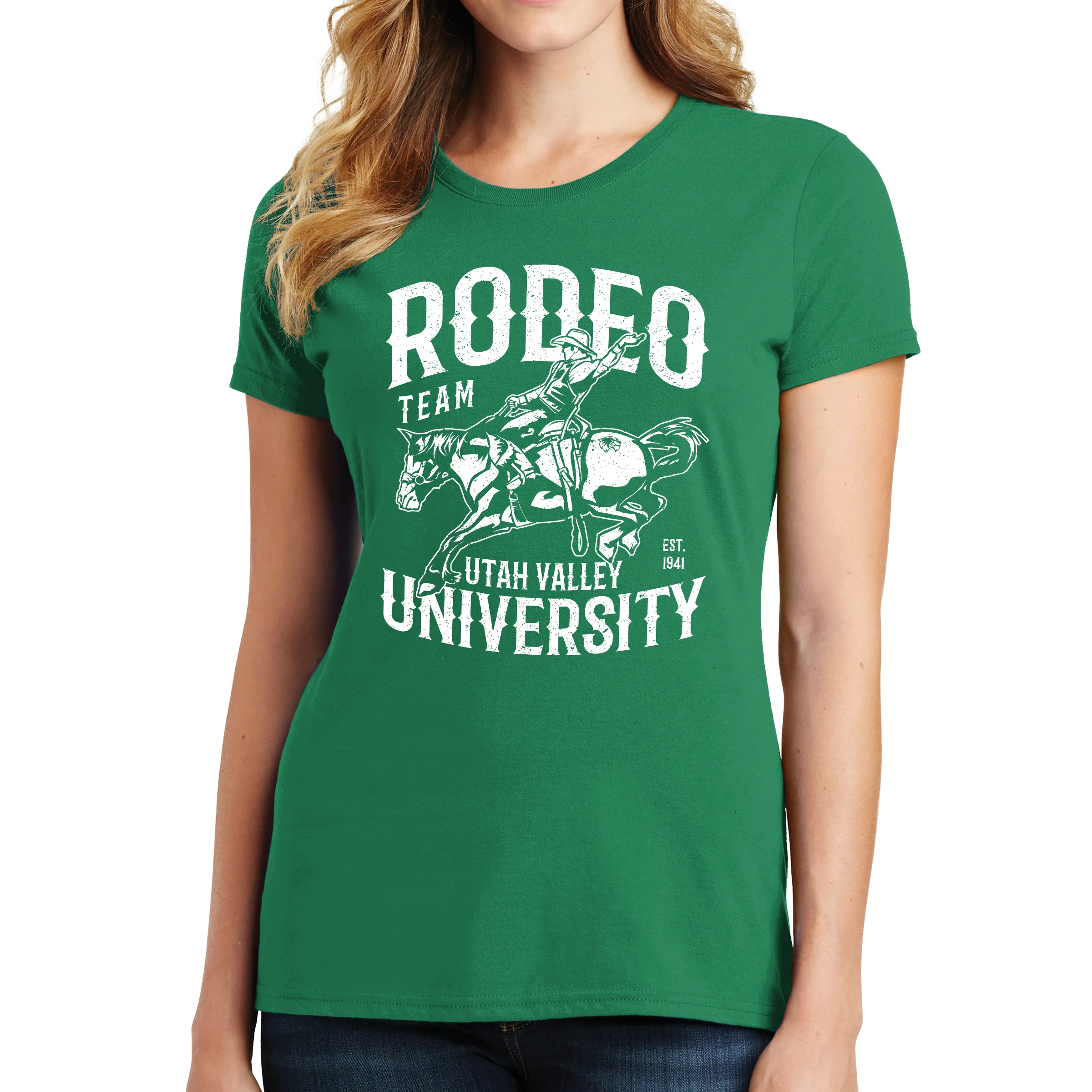 Port & Company Ladies Fan Favorite Tee- Rodeo