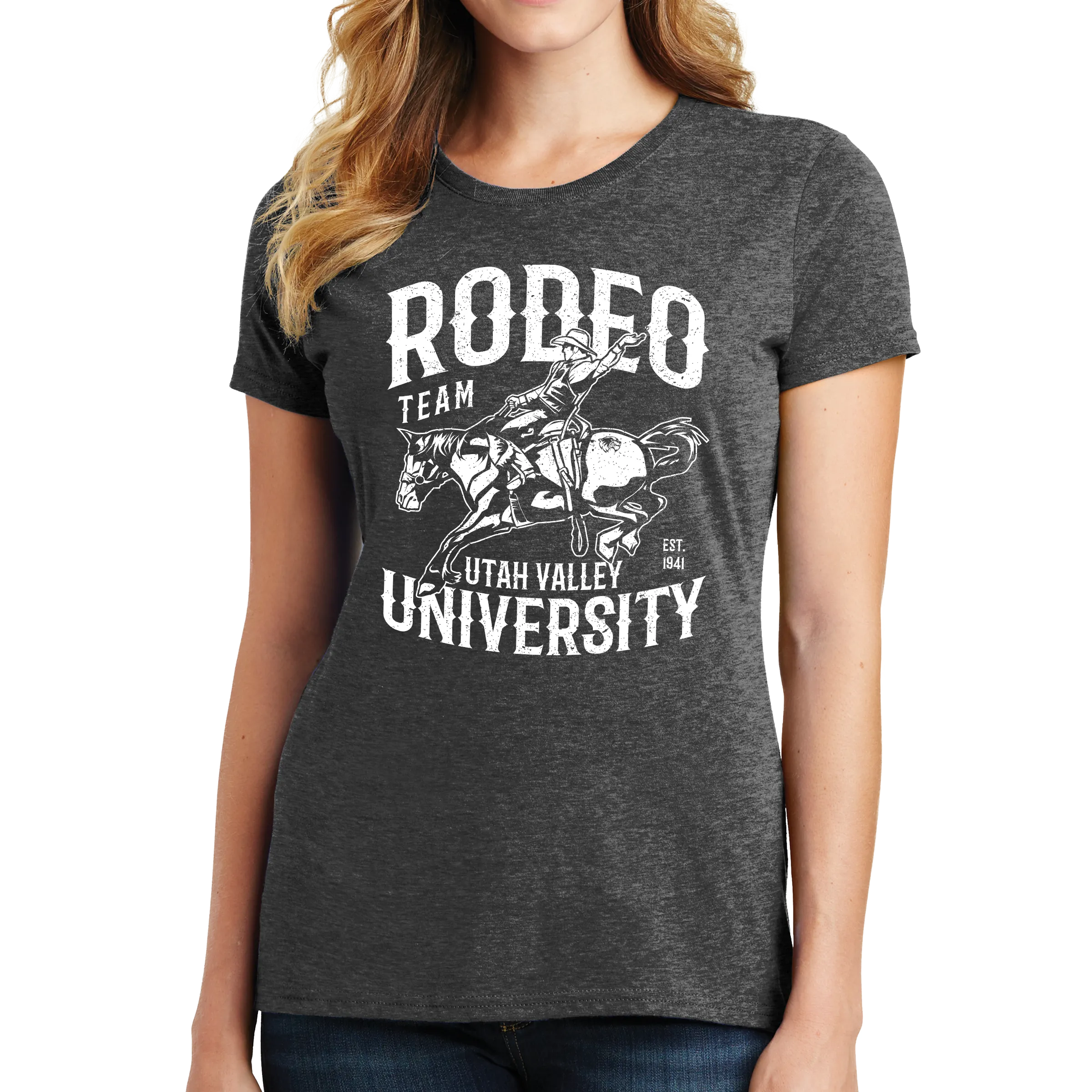 Port & Company Ladies Fan Favorite Tee- Rodeo