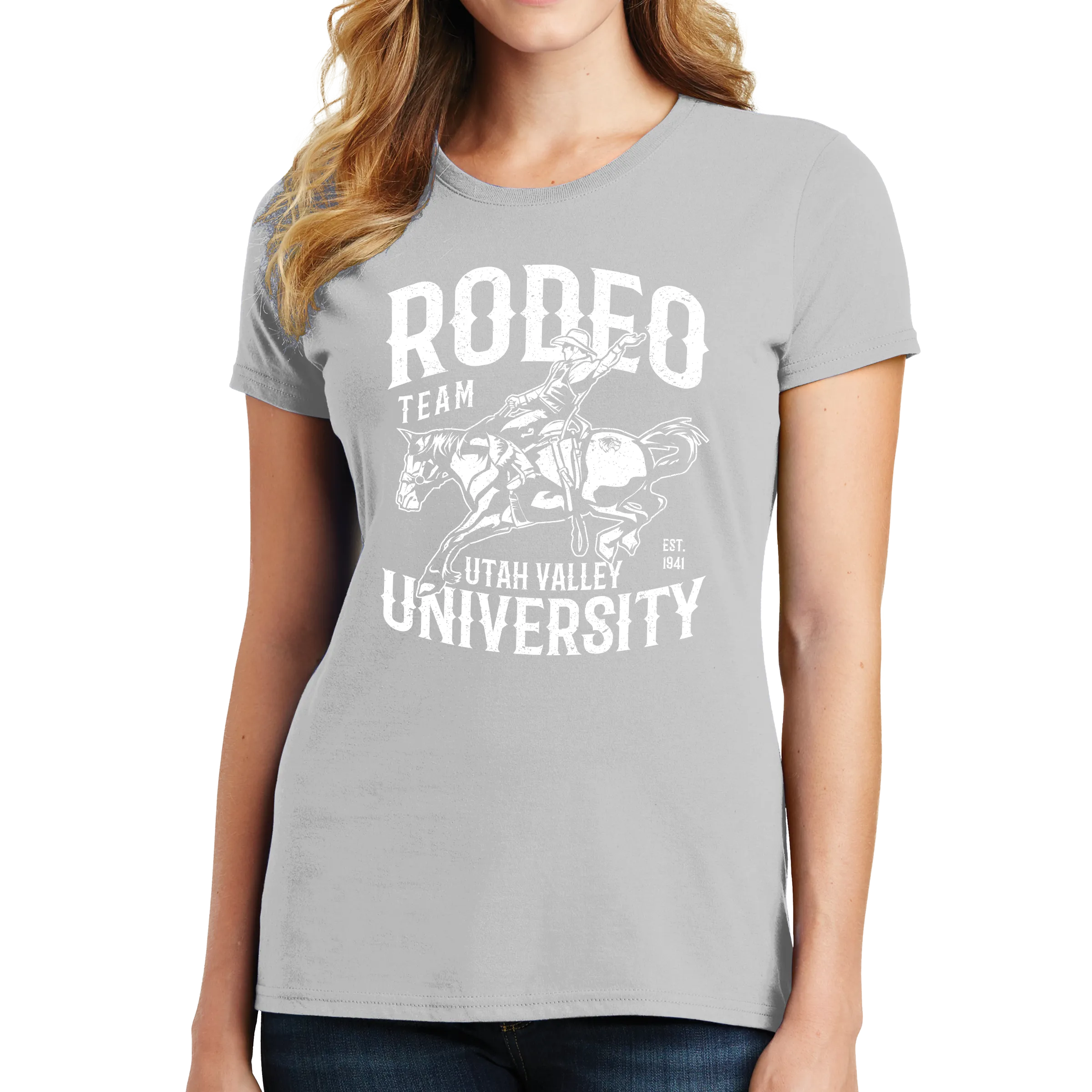 Port & Company Ladies Fan Favorite Tee- Rodeo