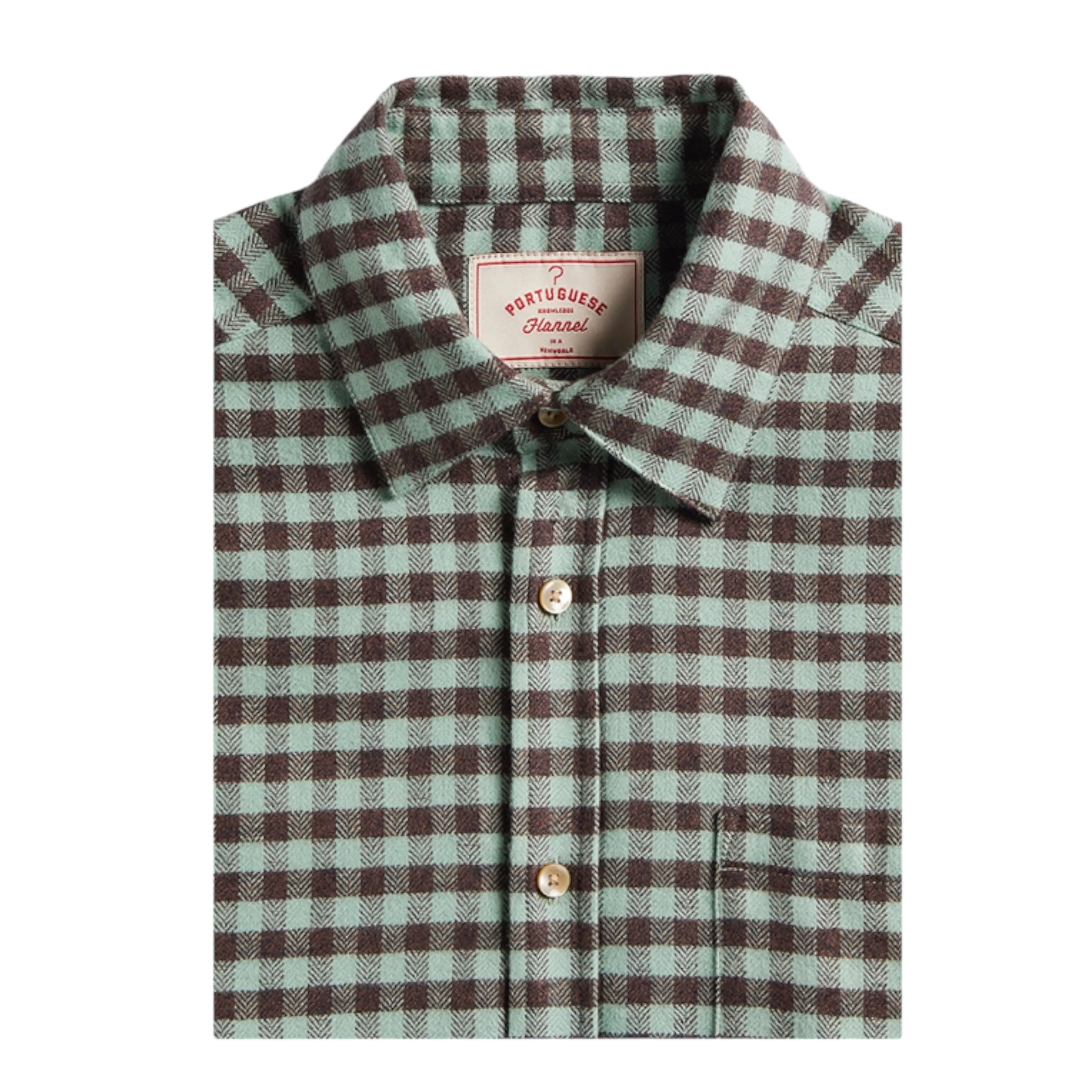 Portuguese Flannel Roca Green