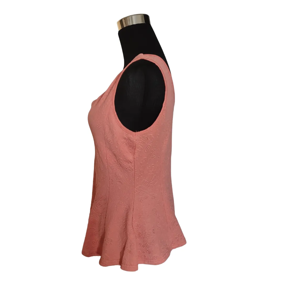 Pure Hype Pink Pull-Over Women's Large Shirt Sleeveless