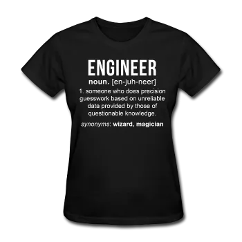 "Engineer" (white) - Women's T-Shirt