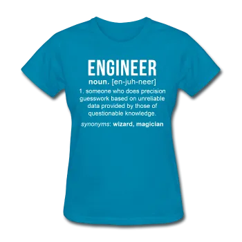 "Engineer" (white) - Women's T-Shirt