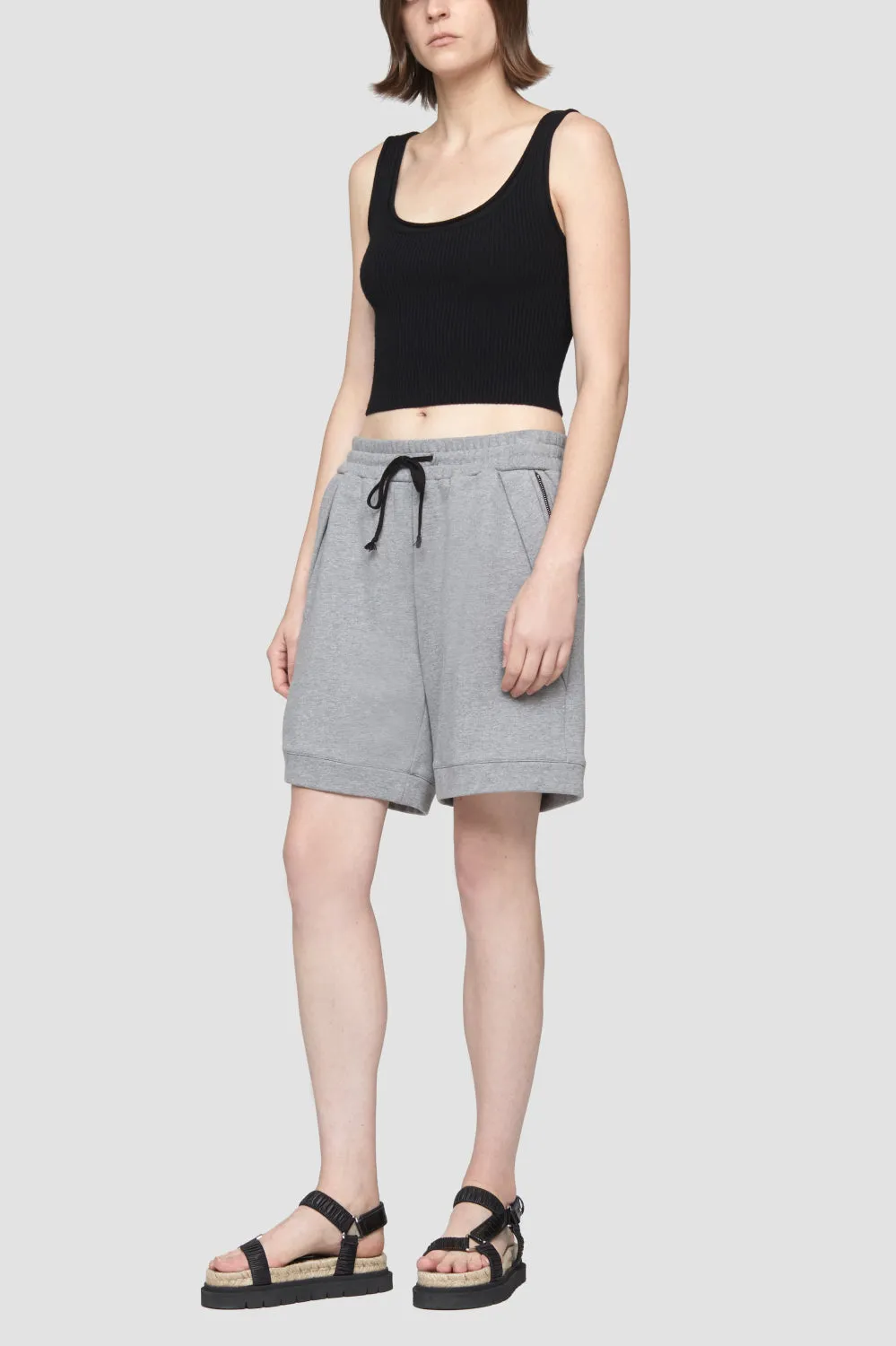 Relaxed Track Shorts