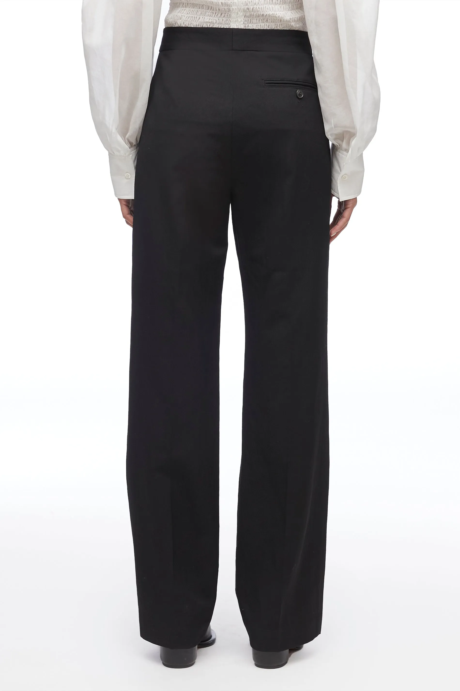 Relaxed Wool Tailored Pant