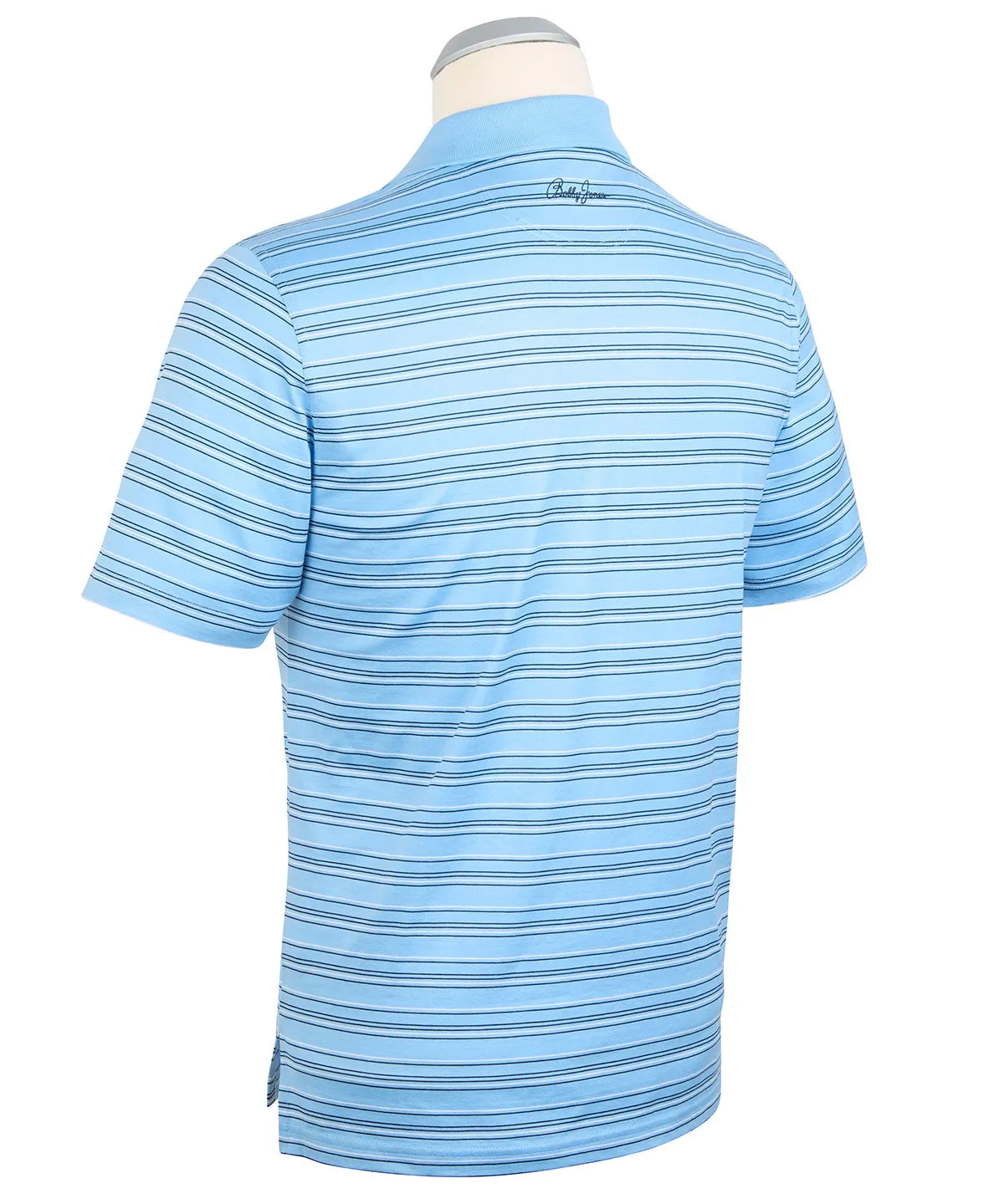 Signature 100% Mercerized Cotton Kirkwood Multi-Pinstripe Polo Shirt