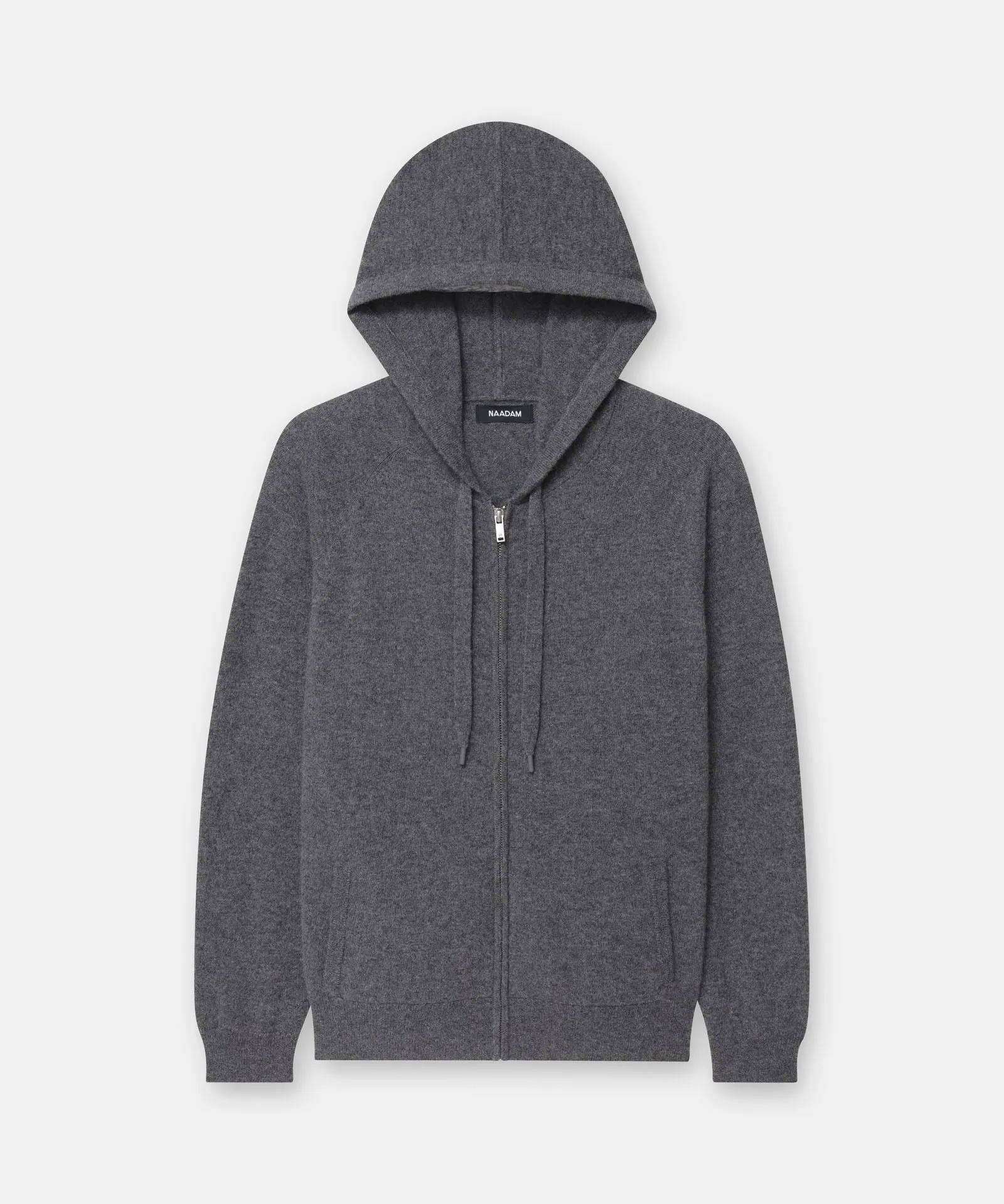 Signature Cashmere Zip Up Hoodie