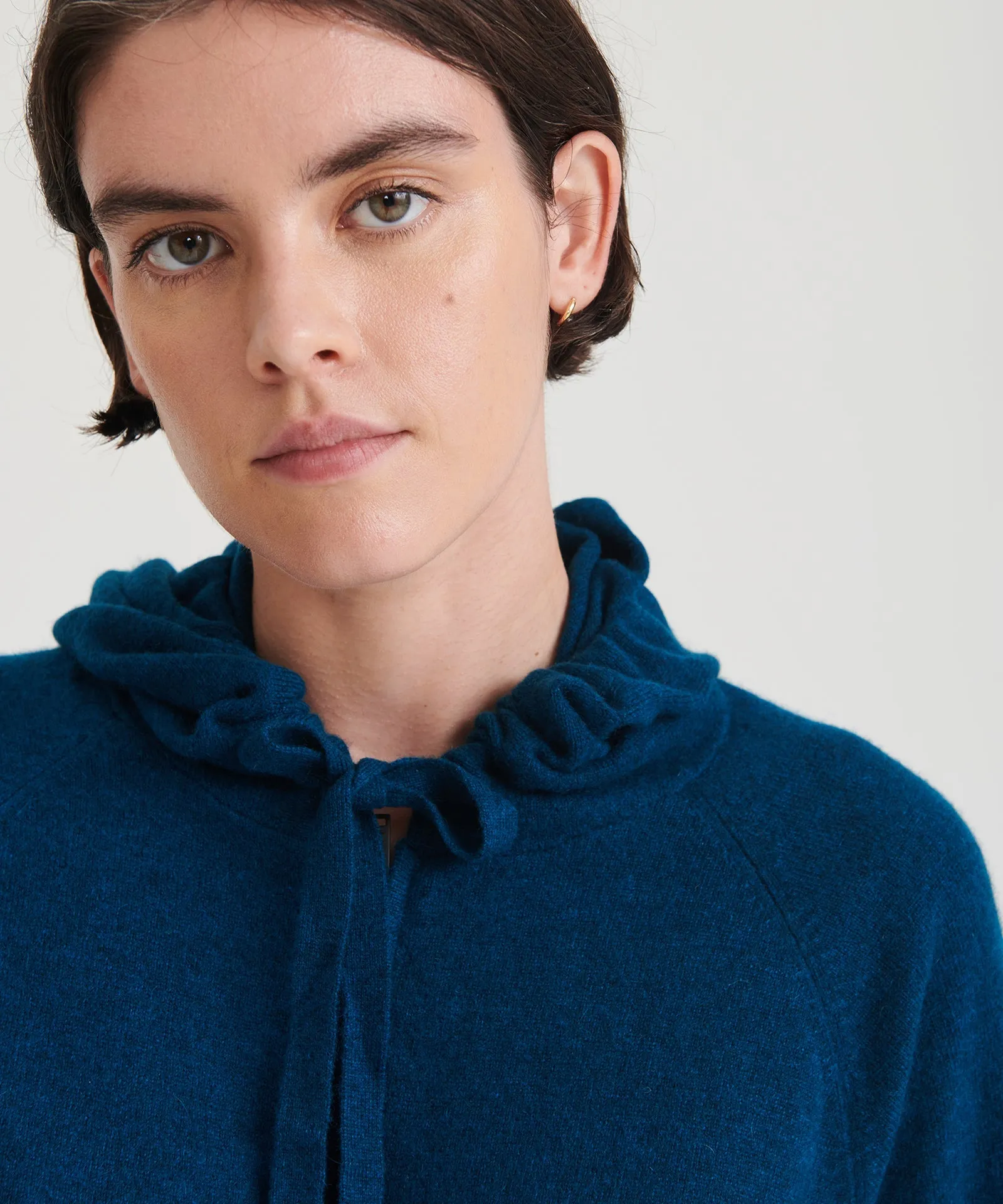 Signature Cashmere Zip Up Hoodie